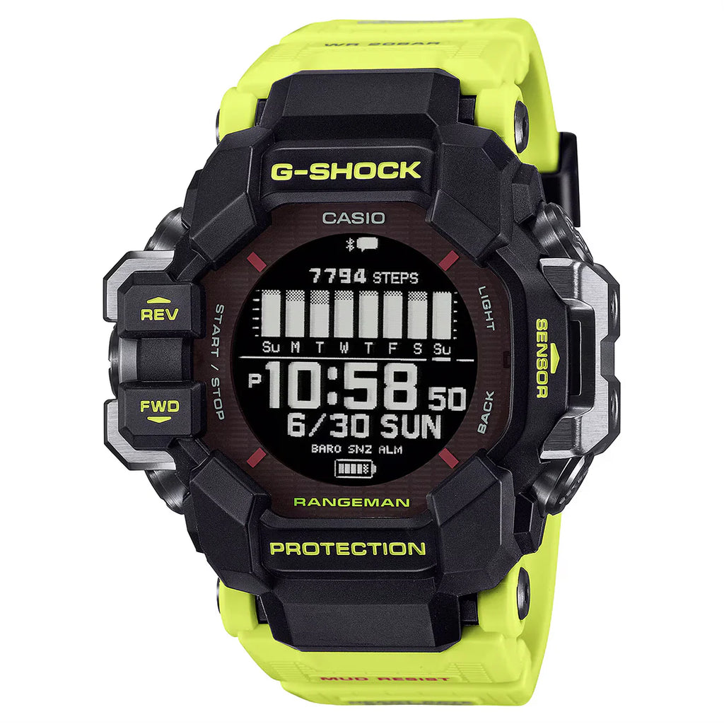 Casio G-Shock Master of G Compatibile con Strava GPR-H1000RY-1A9ER