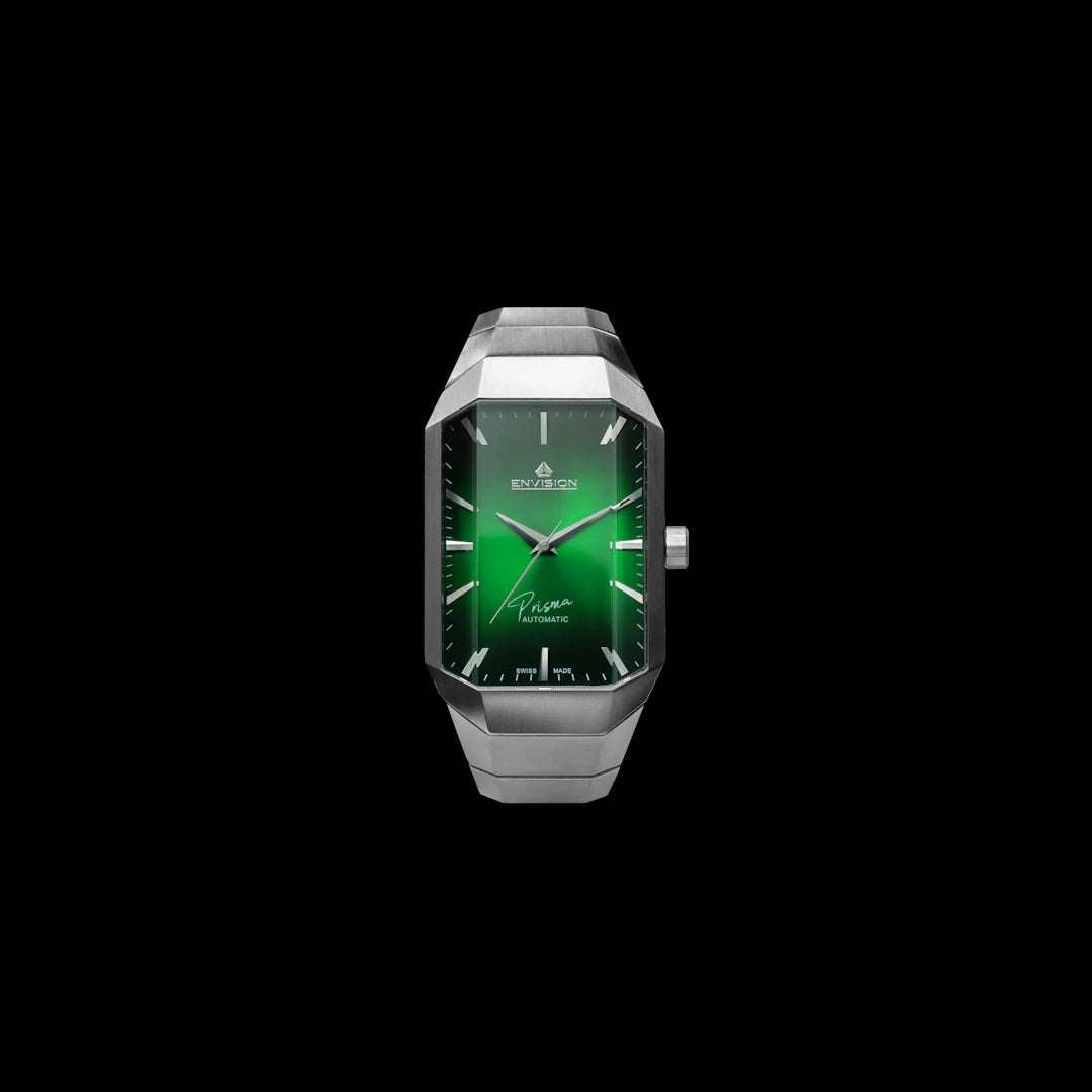 Orologio Prisma Verde Smeraldo Automatico | Envision Watches