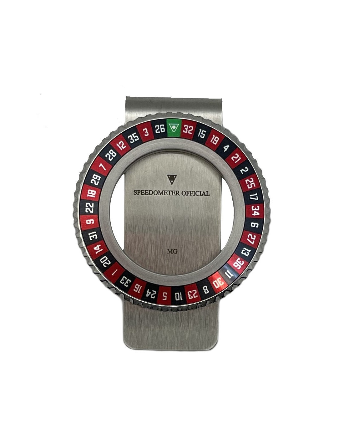 Fermasoldi Acciaio Casino Speedometer Official SMC-CASINO