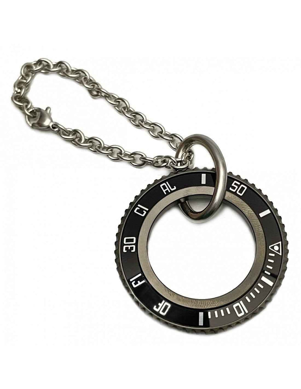 Speedometer Official Keyring with Black Bezel SKC1262BN Gioielleria
