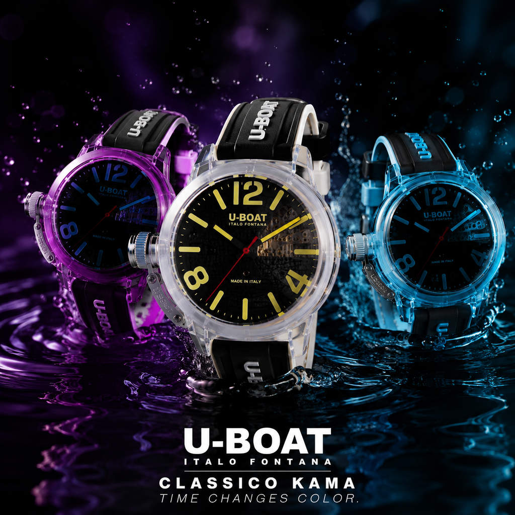 U-Boat Classico Kama: il tempo cambia colore