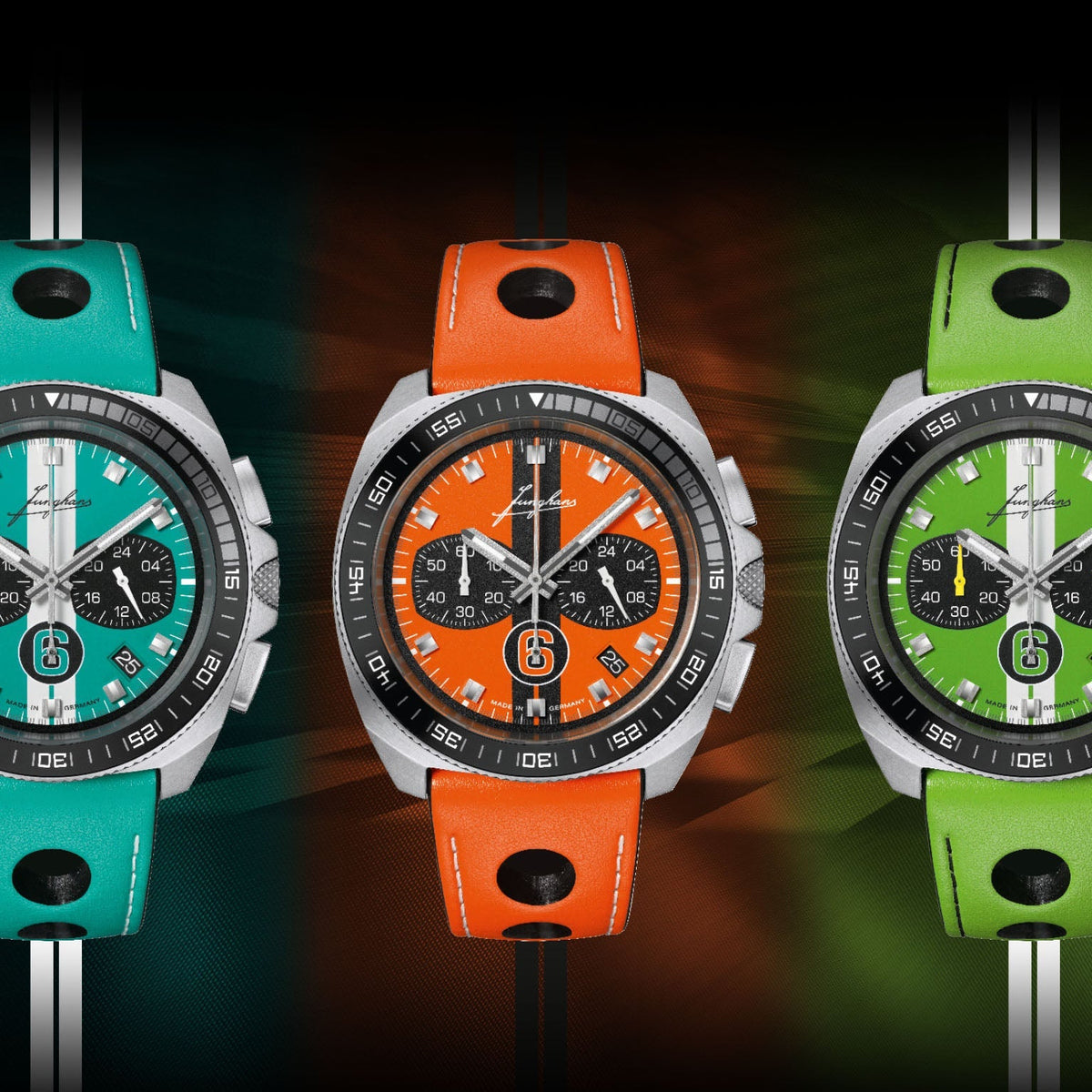 Junghans 1972 Chronoscope Sports Edition 2026: colori audaci e anima racing