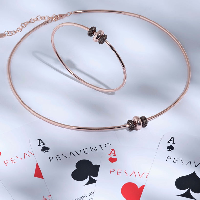 Polvere di diamante: l’alchimia luminosa nei gioielli Pesavento