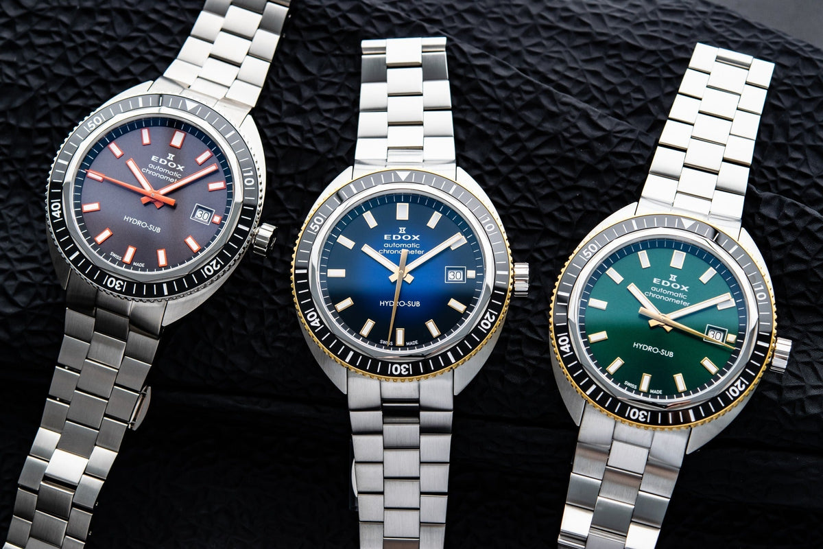 Edox Hydro-Sub Automatic Chronometer Limited Editions – Il ritorno di un’icona del diving con certificazione COSC