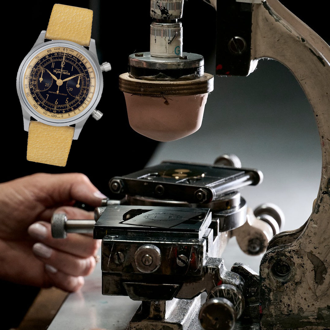 Quadrante Iconico: Wyler Vetta Chronographe 38 GILT WV0601 K1