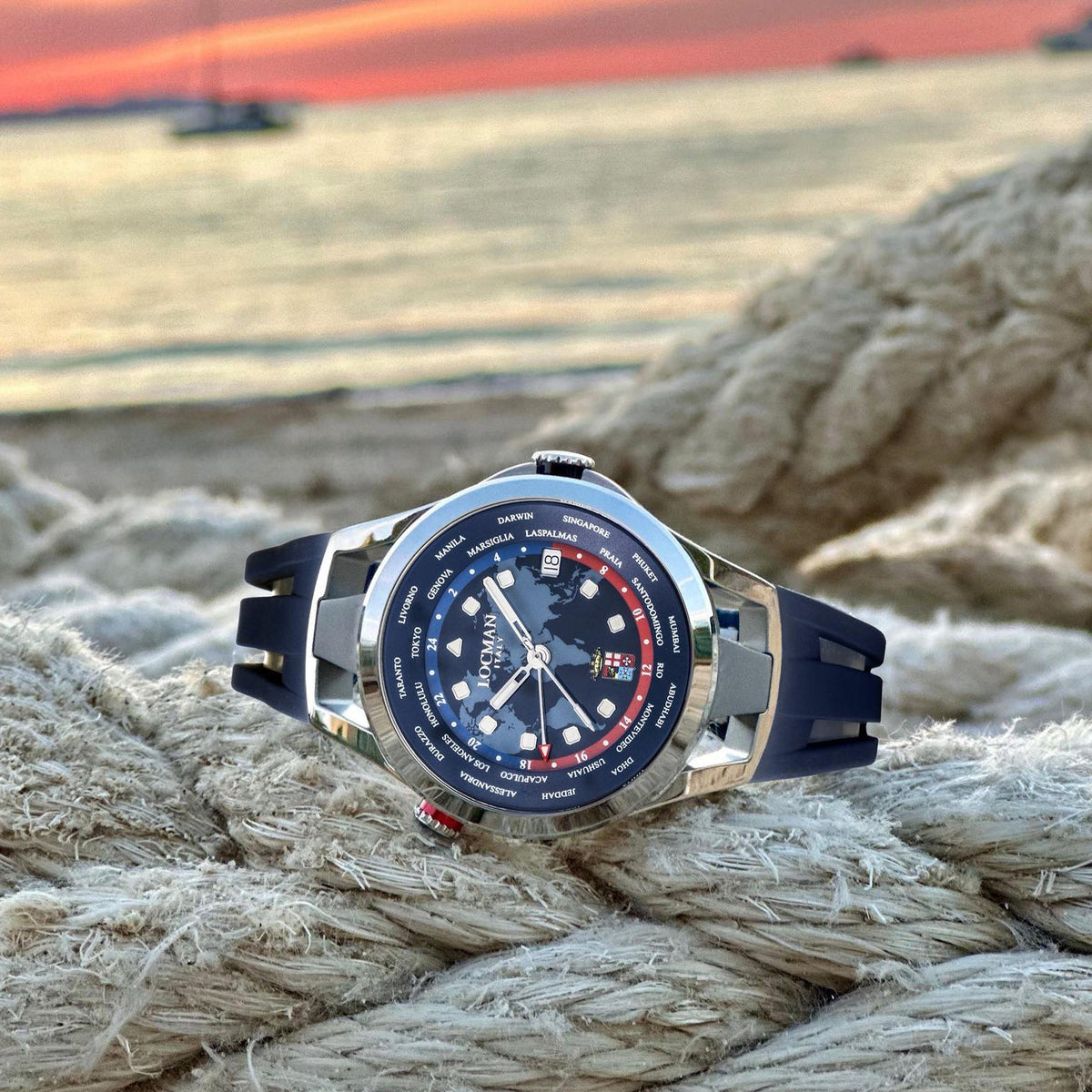 Nuovo Locman Montecristo Amerigo Vespucci GMT: in Edizione Limitata