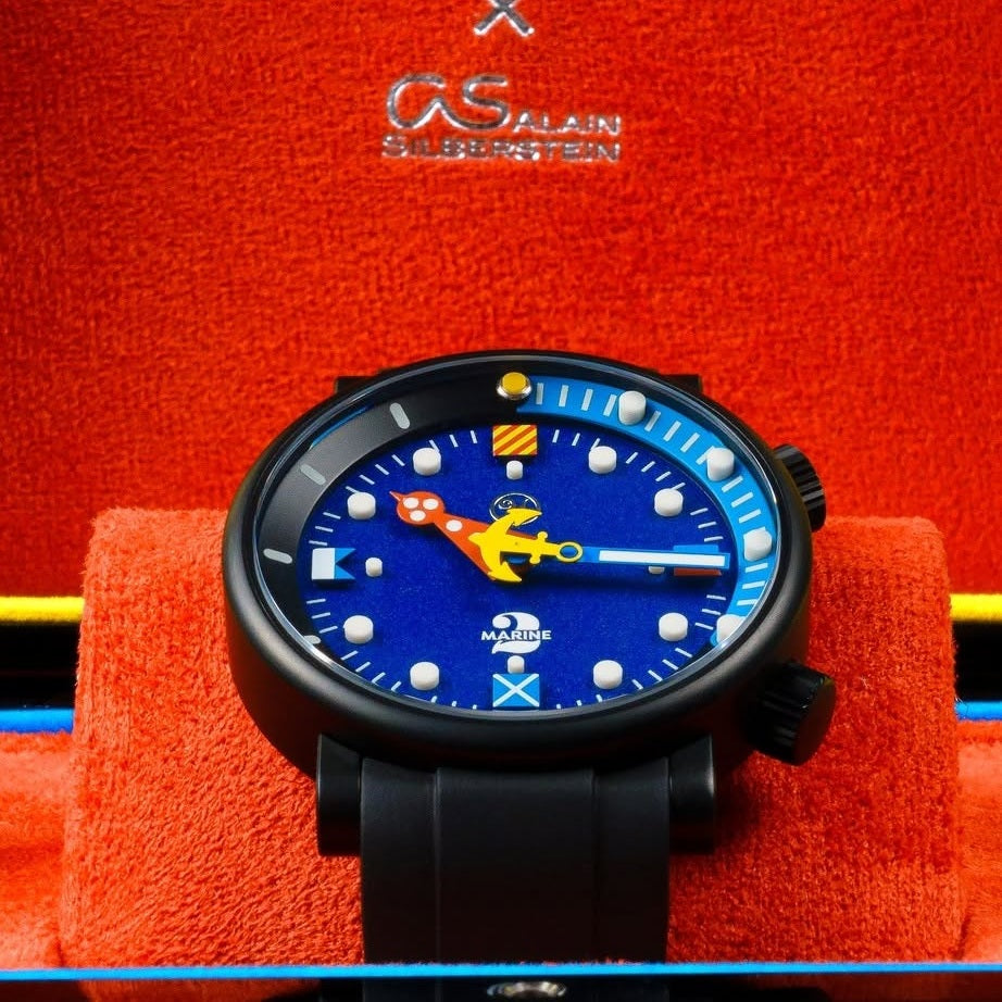 YEMA x Alain Silberstein Marine 2: l’orologeria diventa arte
