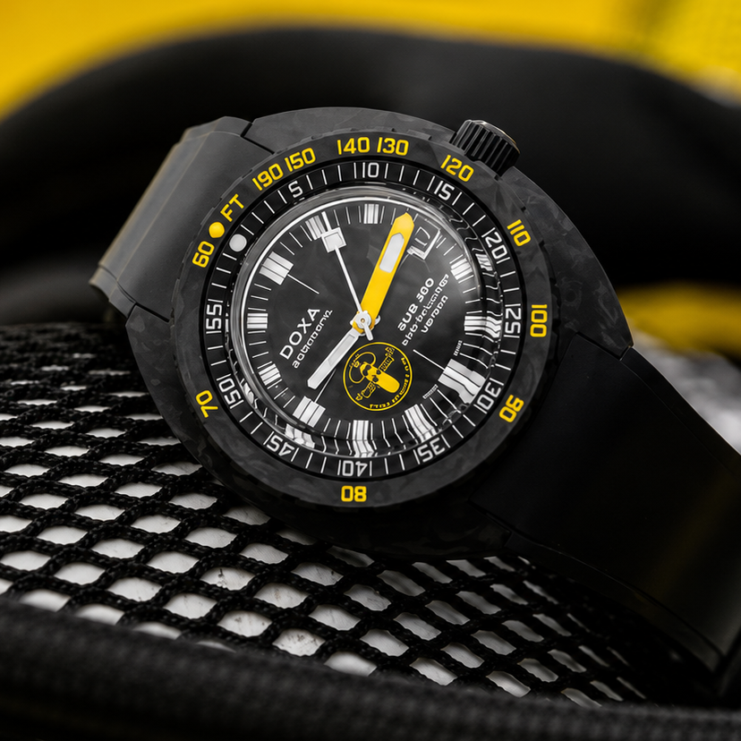 DOXA SUB 300 Carbon Aqua Lung US Divers COSC