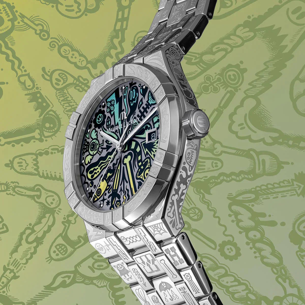 Maurice Lacroix AIKON Automatic Wotto LE: l’orologio che fonde arte urbana e alta orologeria