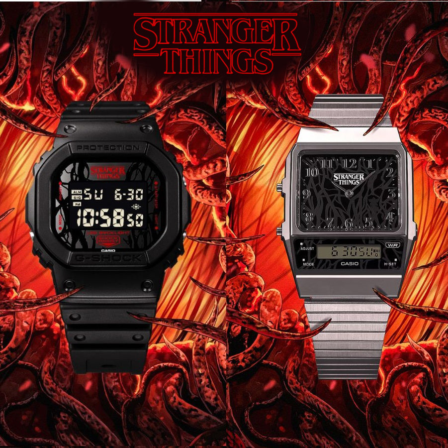 Casio x Stranger Things: due nuovi orologi in edizione speciale