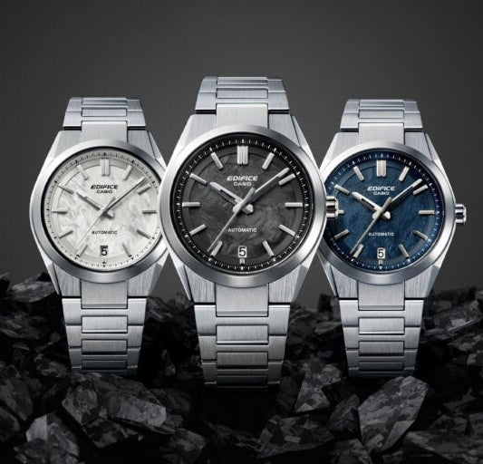 Casio entra nel mondo degli orologi automatici con la nuova collezione Edifice EFK-100
