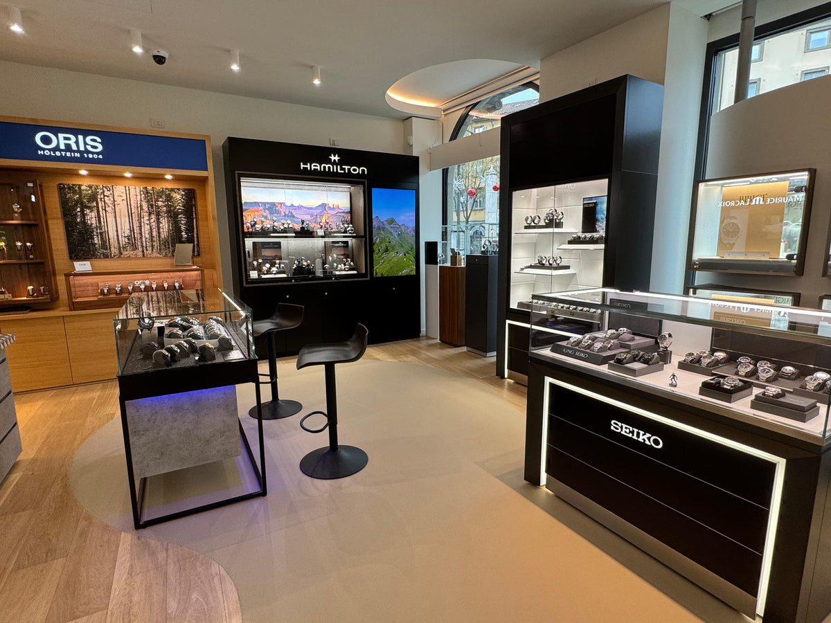 La storia di Gioielleria Rosaspina prosegue nel cuore di Bergamo; in Piazza Matteotti