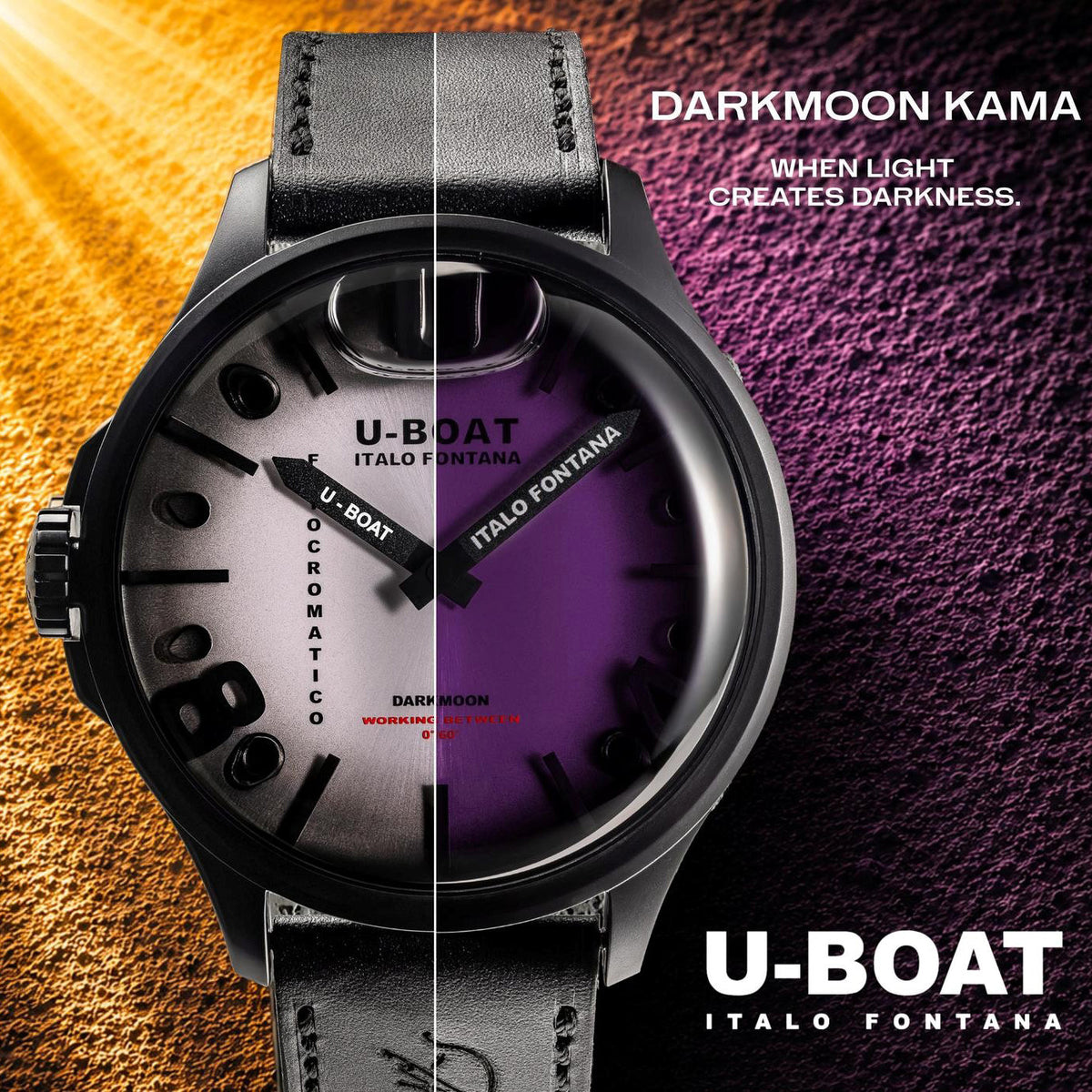 U-BOAT Darkmoon Kama: l'orologio che cambia con la luce