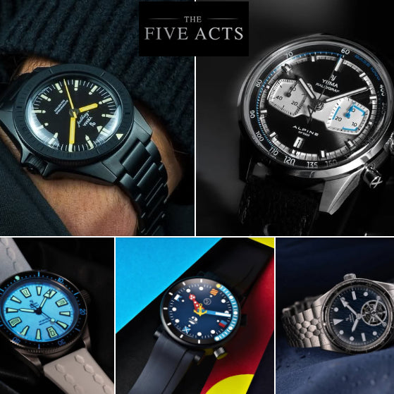 Yema The Five Acts: cinque orologi, cinque visioni dell’orologeria contemporanea