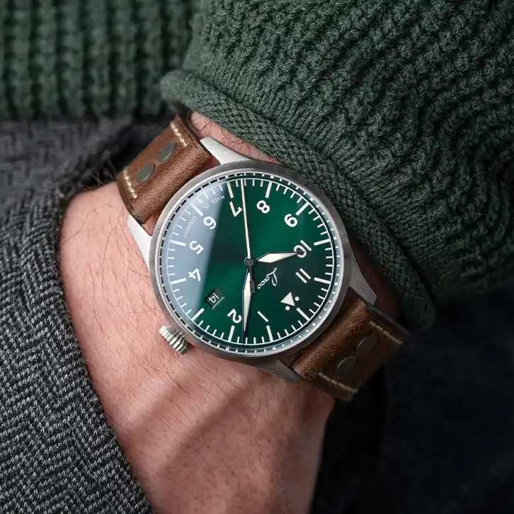 Laco Flieger Pro Grün: il pilot tedesco si veste di verde