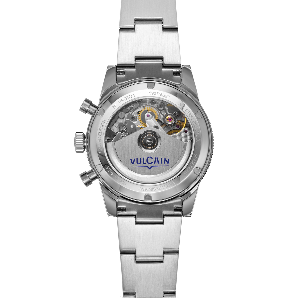 Vulcain Skindiver Chronograph Meteorite Limited Edition 590176T17.BHM286