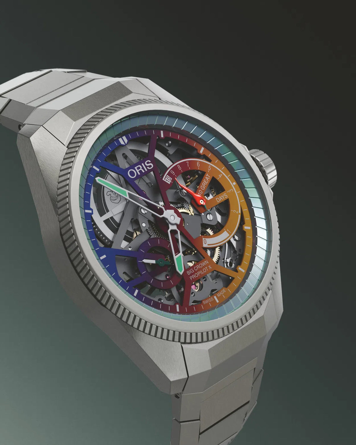 Oris Propilot X Calibre 115 Gonzo Edition 01 115 7759 7180-Set