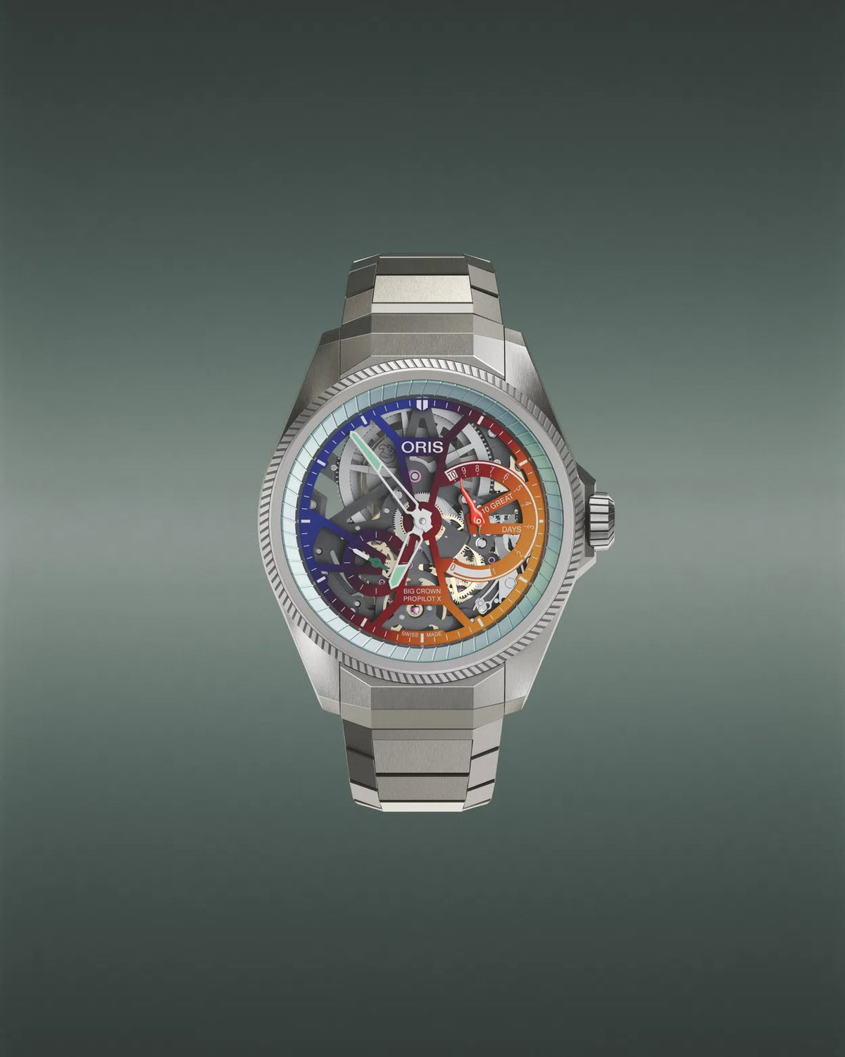 Oris Propilot X Calibre 115 Gonzo Edition 01 115 7759 7180-Set