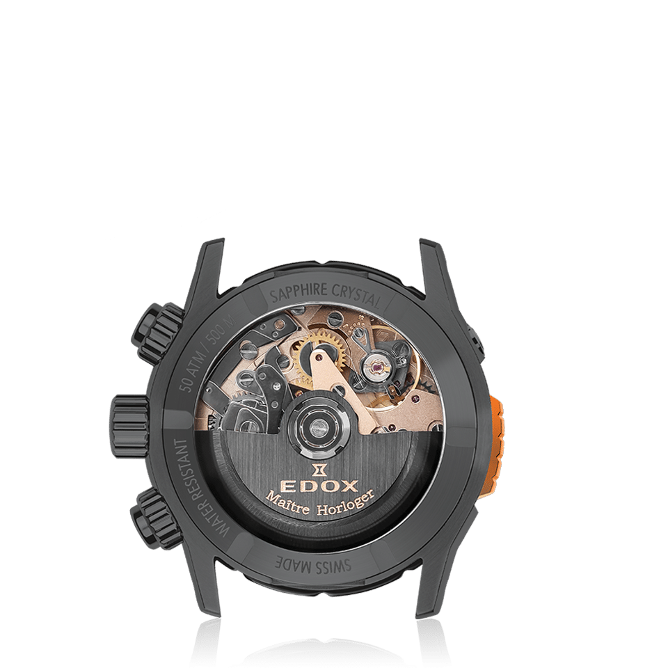 Edox CO-1 Chronograph Automatic 45mm 01128-37GNNOCA-GNO