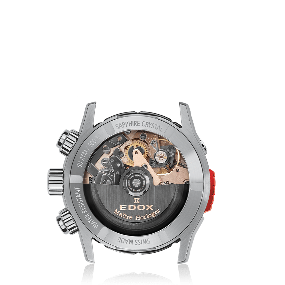 Edox CO-1 Chronograph Automatic 45mm 01128-3NRCA-NN