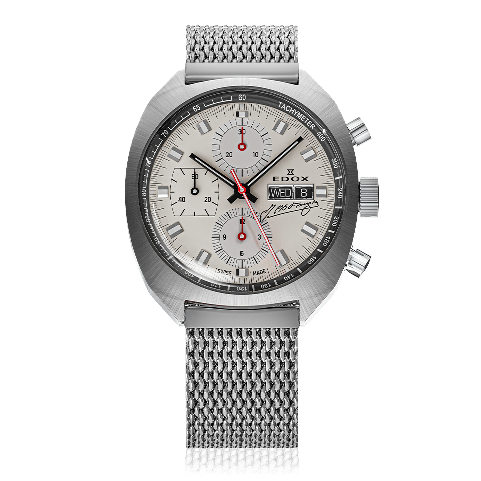 Edox Chronograph Automatic Fangio Limited Edition 01132-3G-BEAN