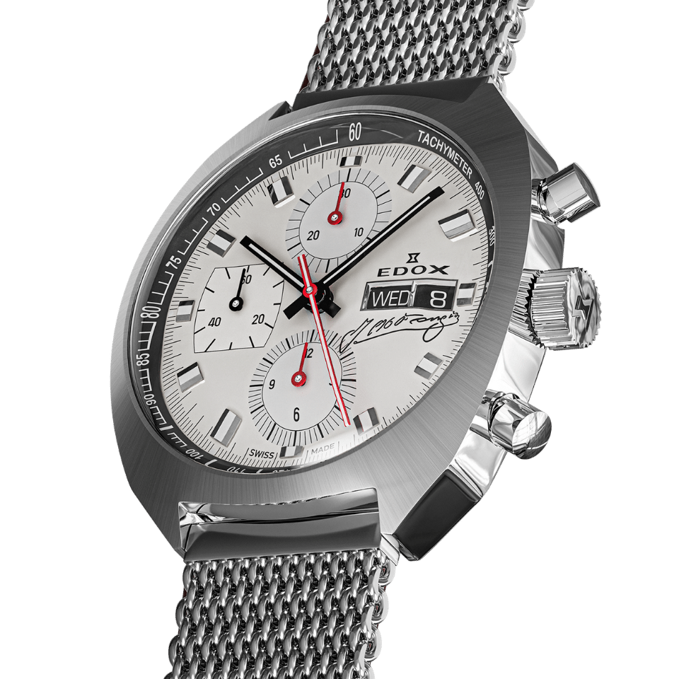 Edox Chronograph Automatic Fangio Limited Edition 01132-3G-BEAN