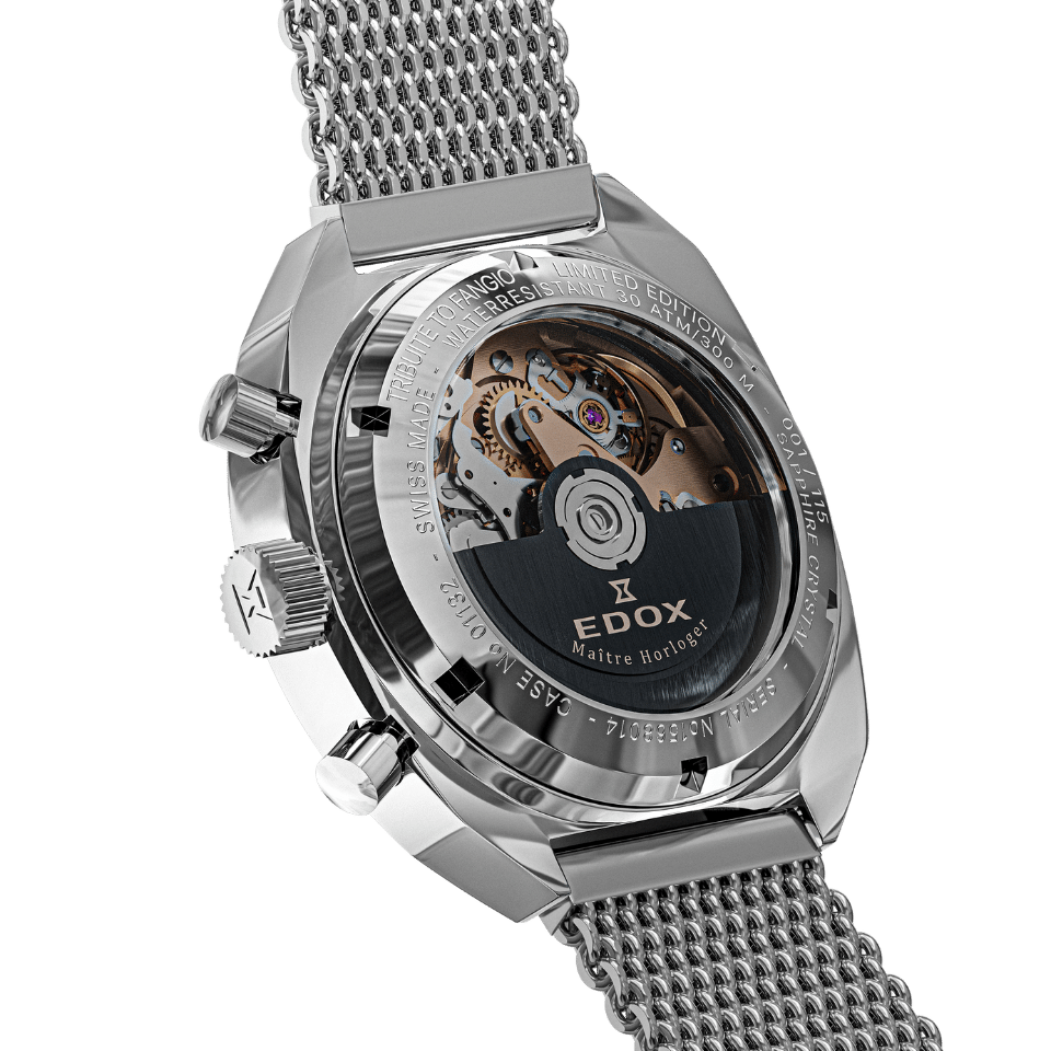 Edox Chronograph Automatic Fangio Limited Edition 01132-3G-BEAN