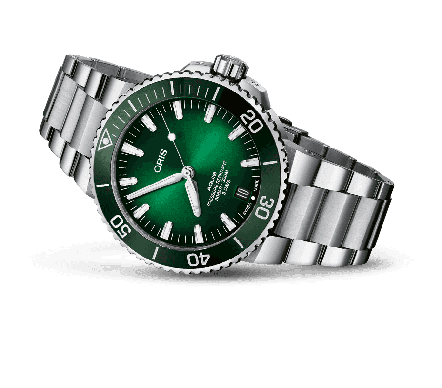 ORIS AQUIS DATE CALIBRE 400 43.5mm  01 400 7763 4157-07 8 24 09PEB