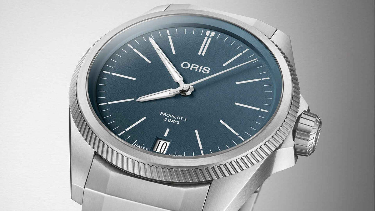 Oris Bigcrown Propilot X CALIBRE 400 Bleu 01 400 7778 7155-07 7 20 01TLC