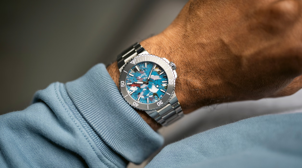 Oris Aquis Date Upcycle Caliber 400 43.5mm 01 400 7790 4150-07 8 23 02PEB 