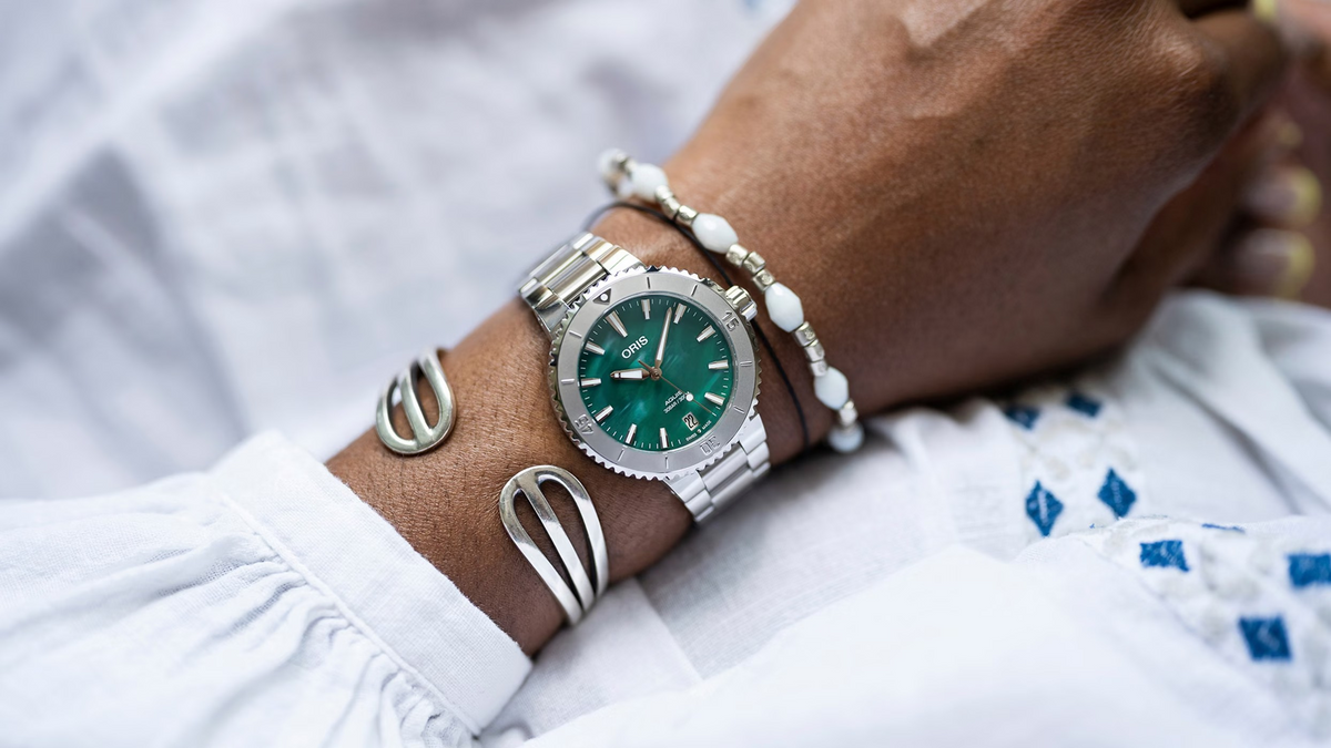 Oris Aquis Date 36.50mm X Bracenet 01 733 7770 4137-07 8 18 05P