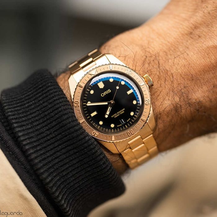 Oris Diver Sixty-Five Date 38mm 01 733 7771 3154-07 8 19 15