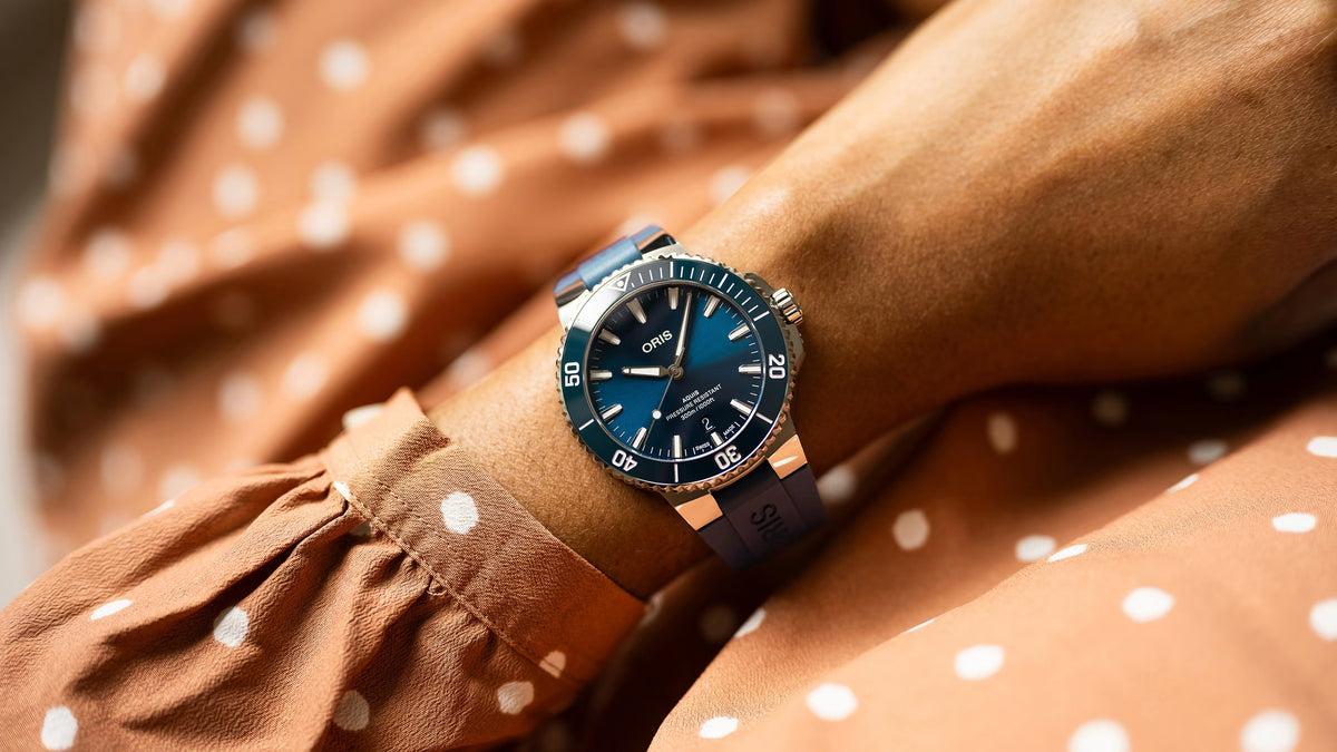 Oris Aquis Date 41.5mm Blue 01 733 7787 4135-07 4 22 35FC 