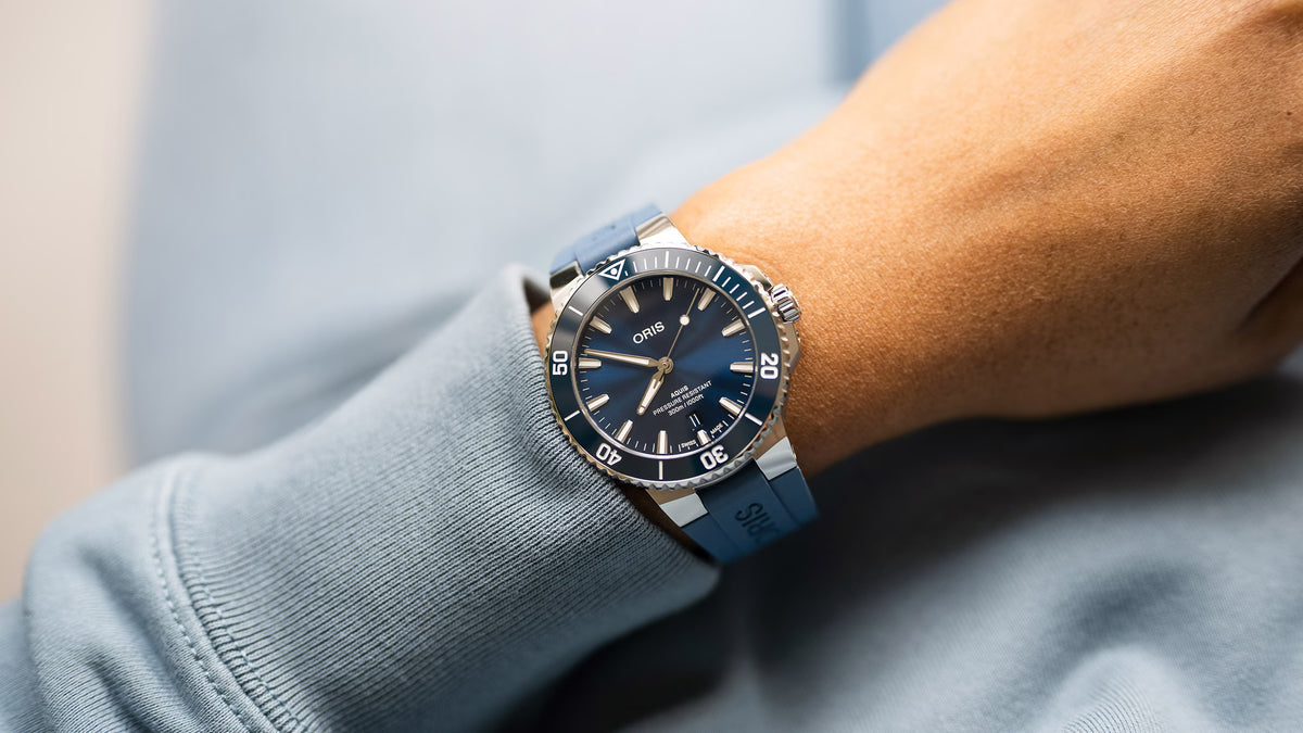 Oris Aquis Date 41.5mm Blue 01 733 7787 4135-07 4 22 35FC 