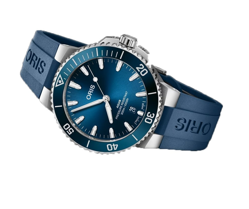 Oris Aquis Date 41.5mm Blue 01 733 7787 4135-07 4 22 35FC 