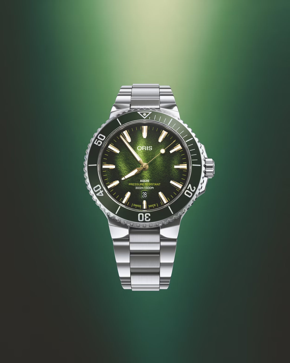 Oris Aquis Kelp Forest Limited Edition 41.5mm 01 733 7787 4187-Set