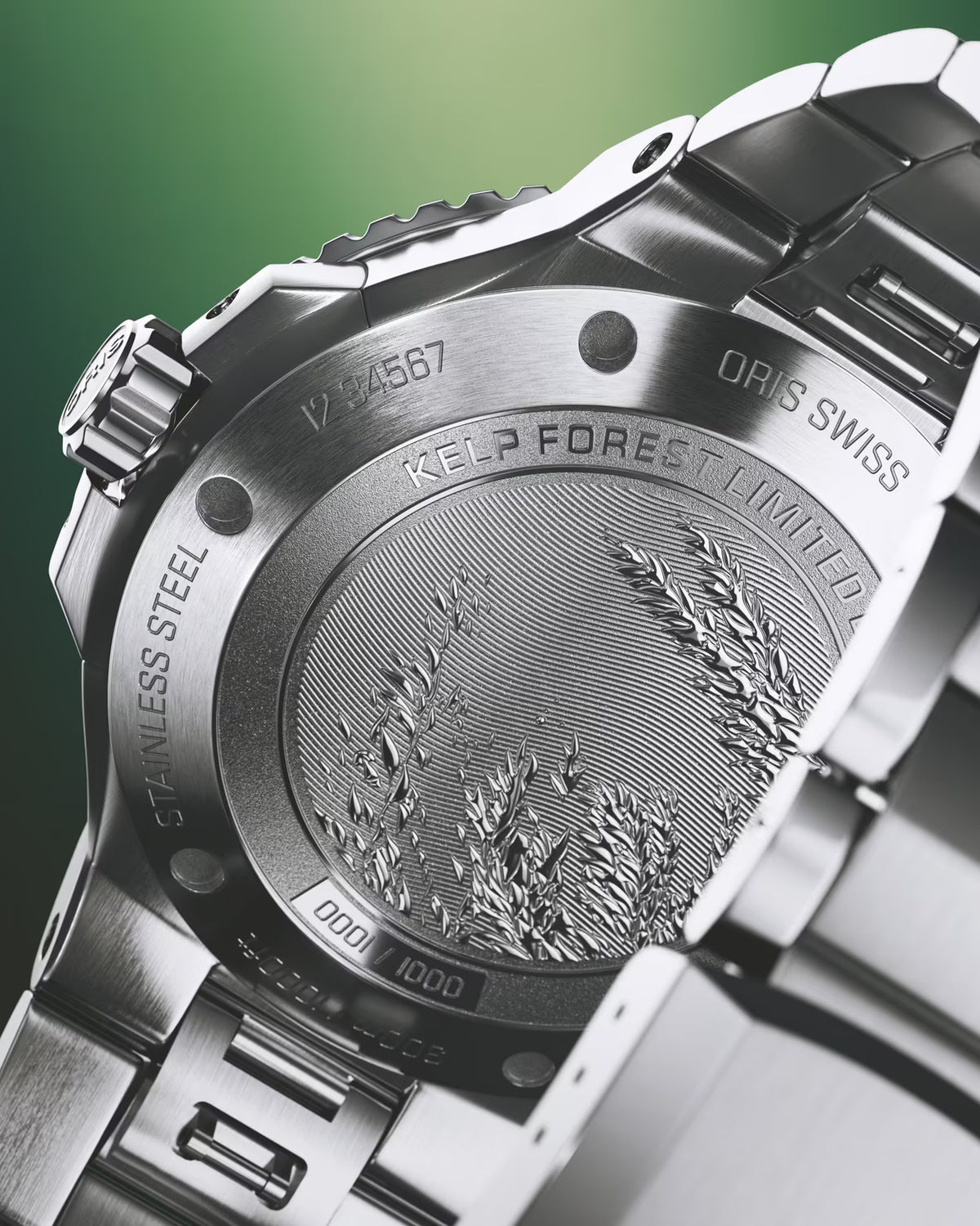 Oris Aquis Kelp Forest Limited Edition 41.5mm 01 733 7787 4187-Set