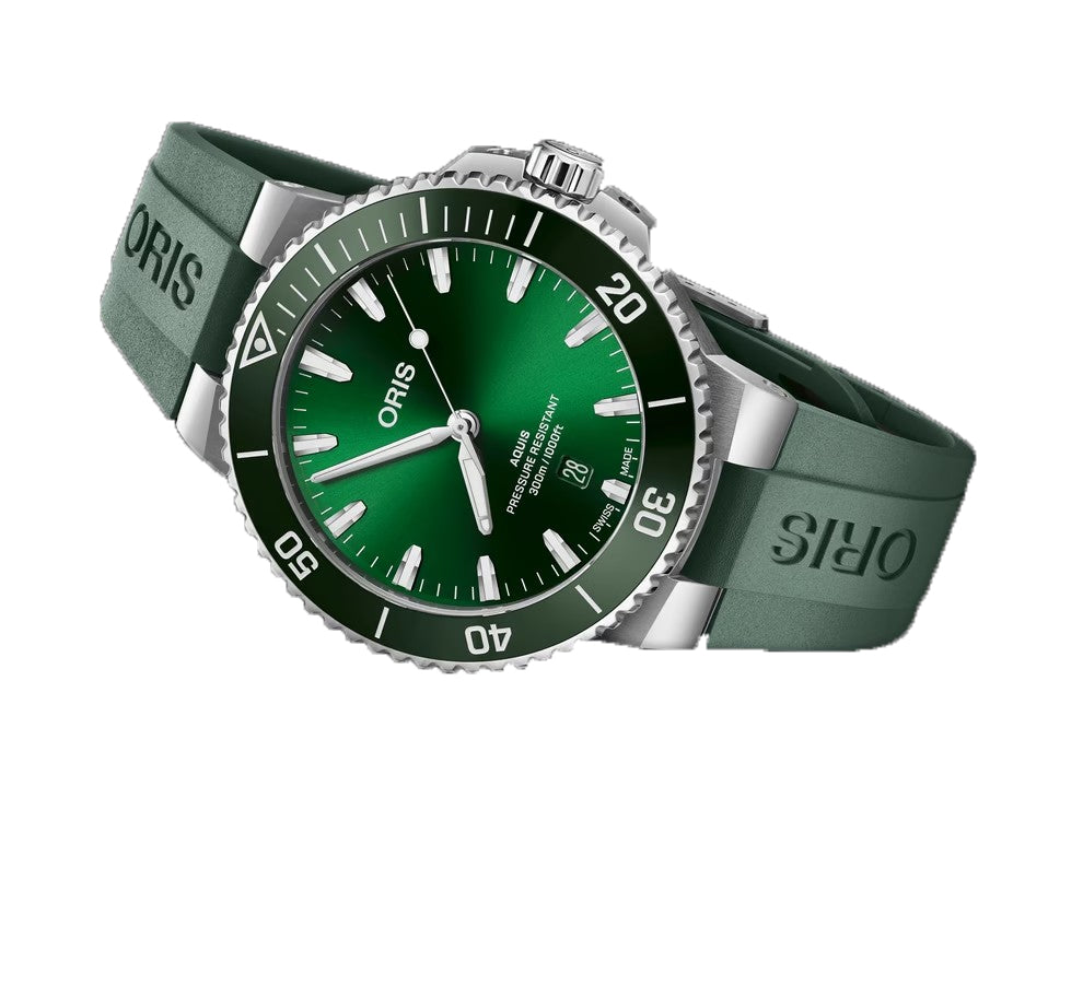 Oris Aquis Date 43.5mm Green 01 733 7789 4157-07 4 23 37FC 