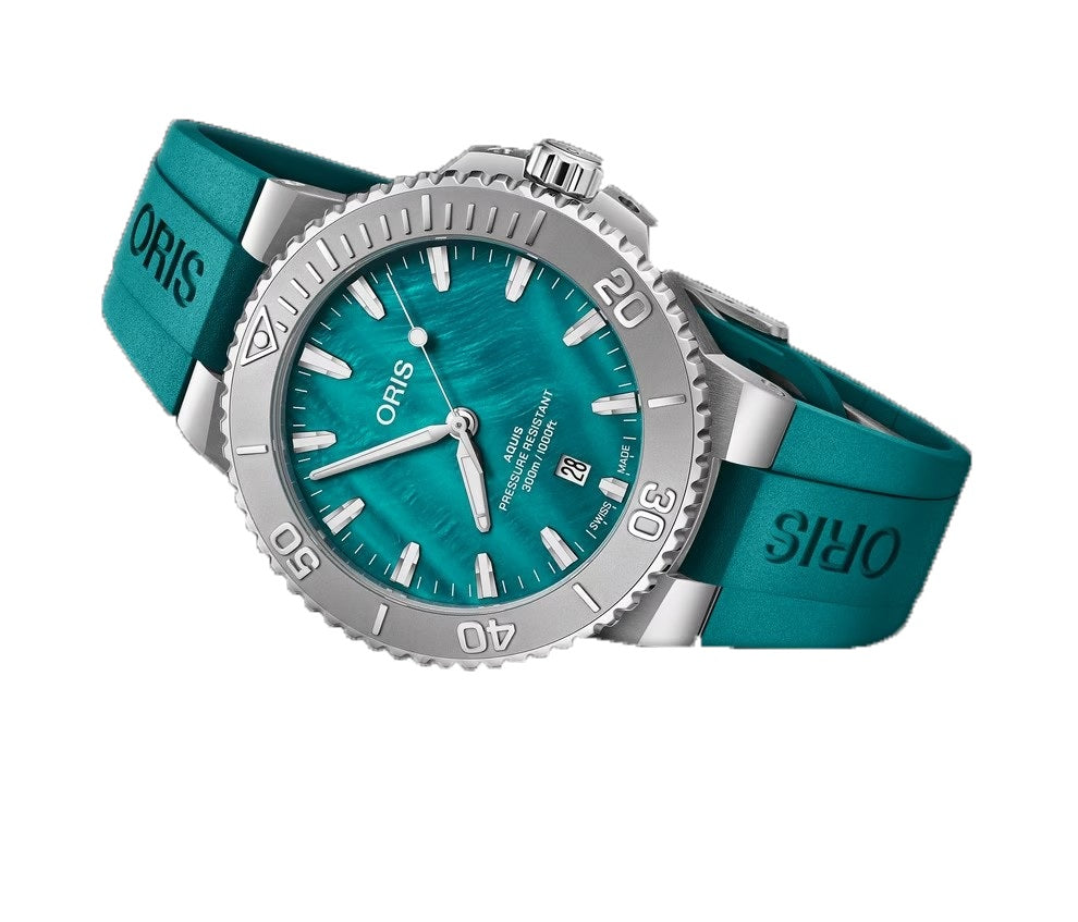 Oris Aquis New York Harbor Limited Edition II 43.5mm 01 733 7789 4187-Set 