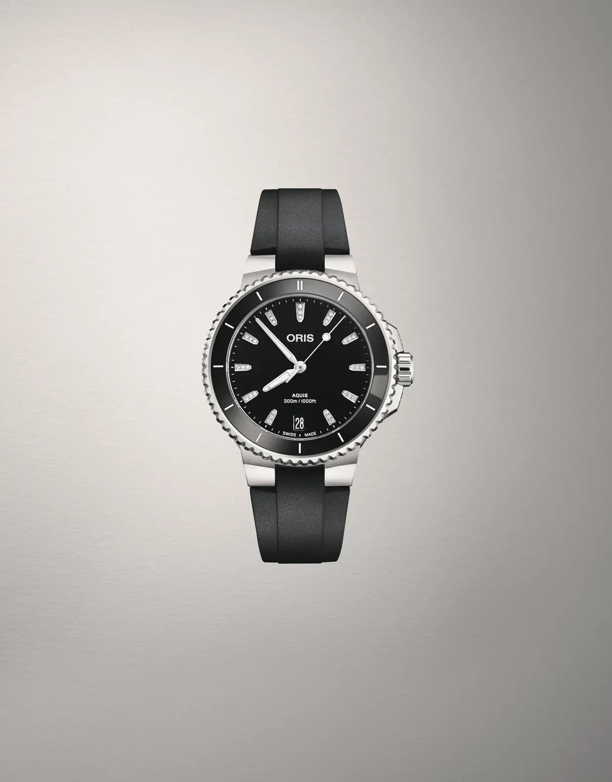 Oris Aquis Date 36.50mm Diamonds 01 733 7792 4194-07 4 19 64FC 