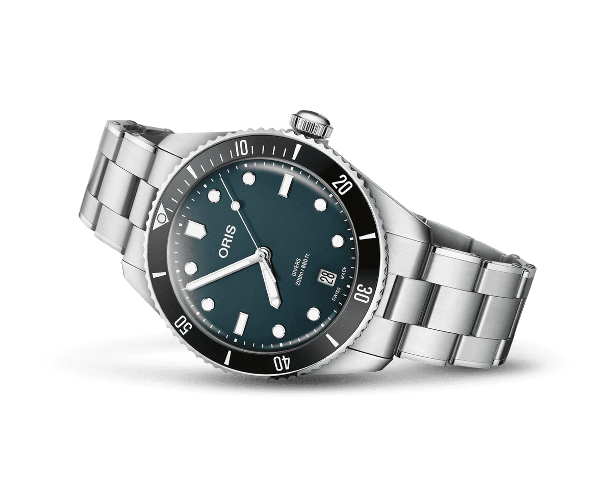 Oris Divers Date 39mm 01 733 7795 4055-Set 