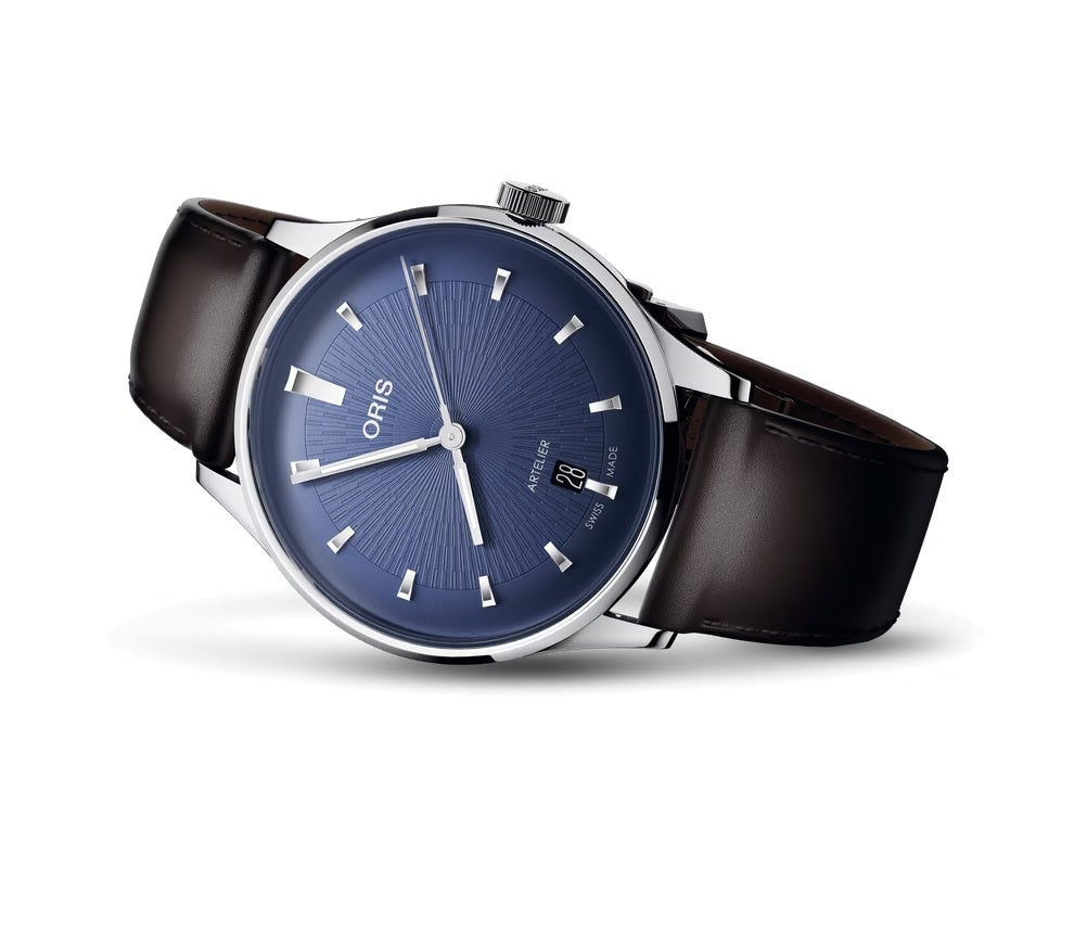 Oris Artelier Date 38mm 01 733 7810 4055-07 6 20 17FC