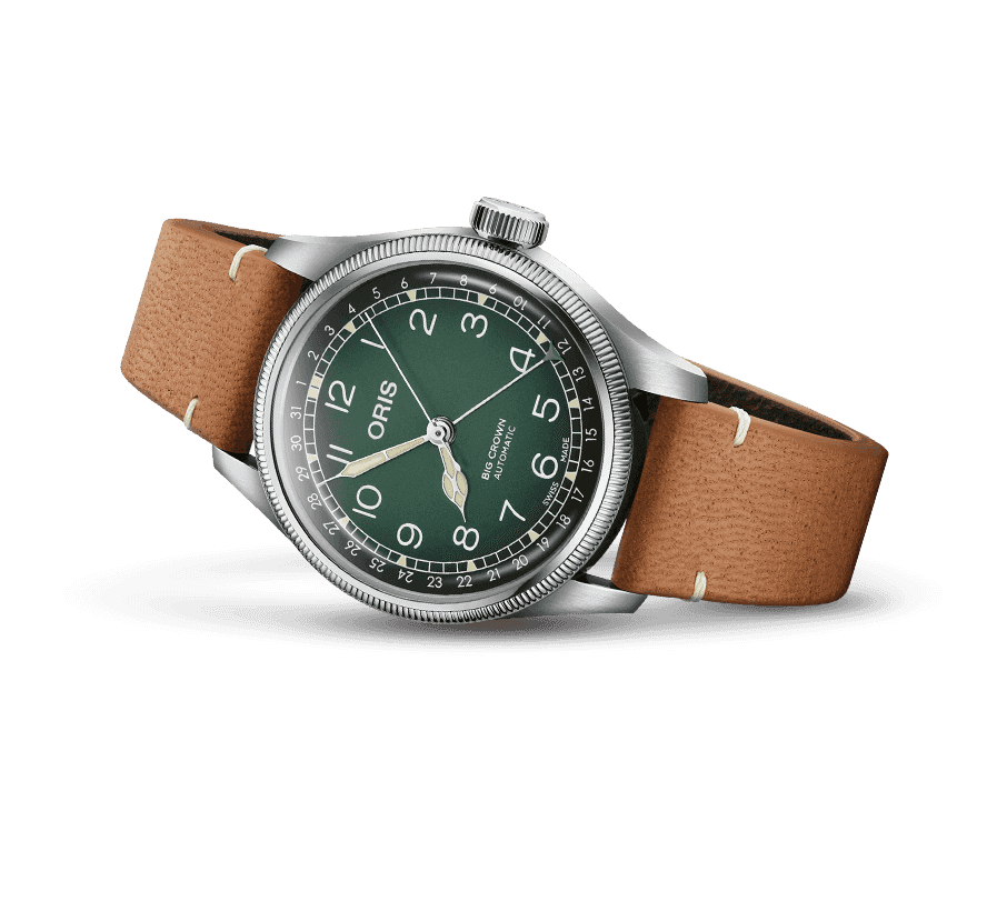 Oris Big Crown Pointer Date Hirschkäfer 38 mm 01 754 7779 4067-Set