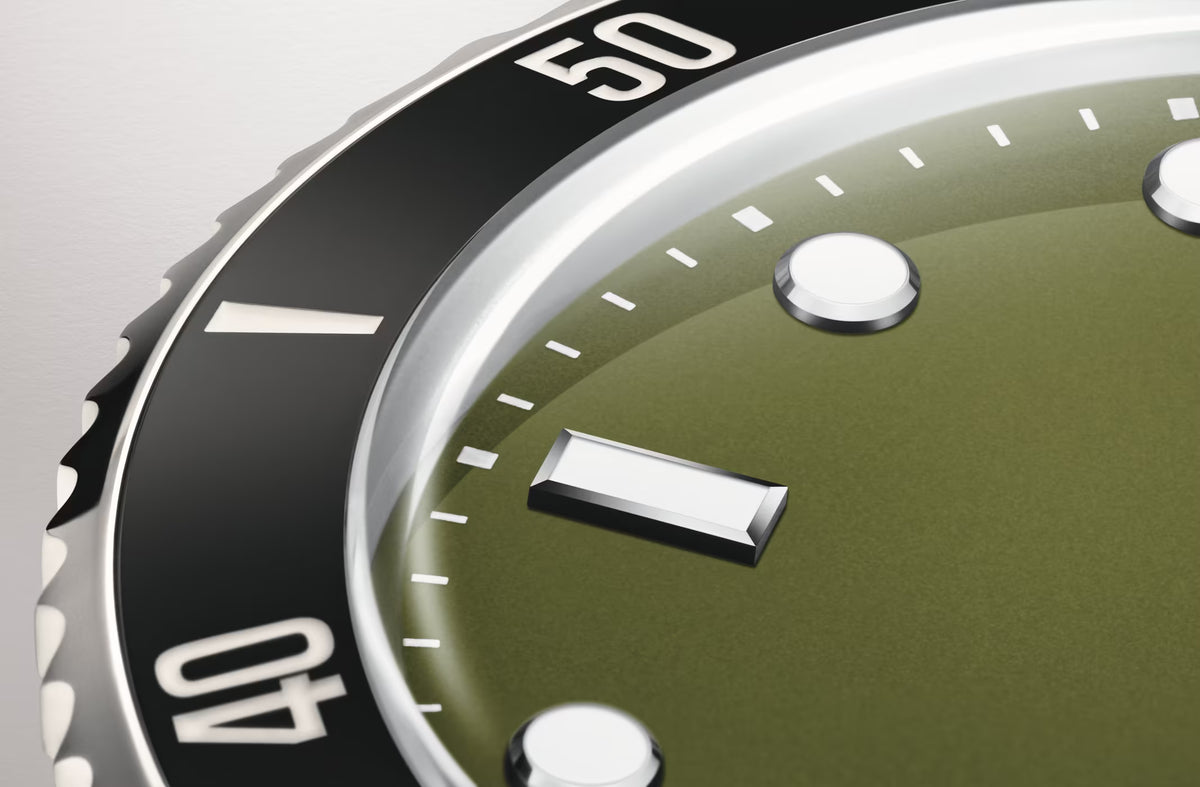 Oris Divers Date 39mm Olive Green 01 733 7795 4057-Set
