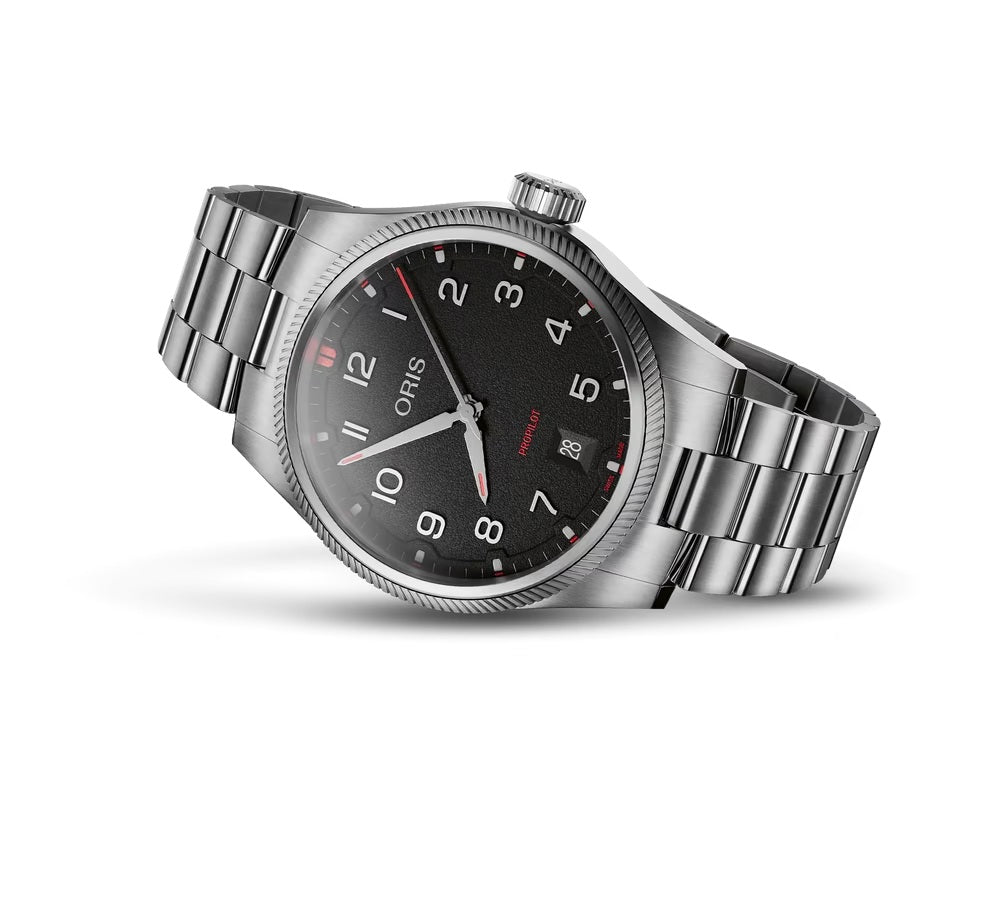 Oris ProPilot Date 41mm Black 01 733 7805 4164-07 8 20 04LC