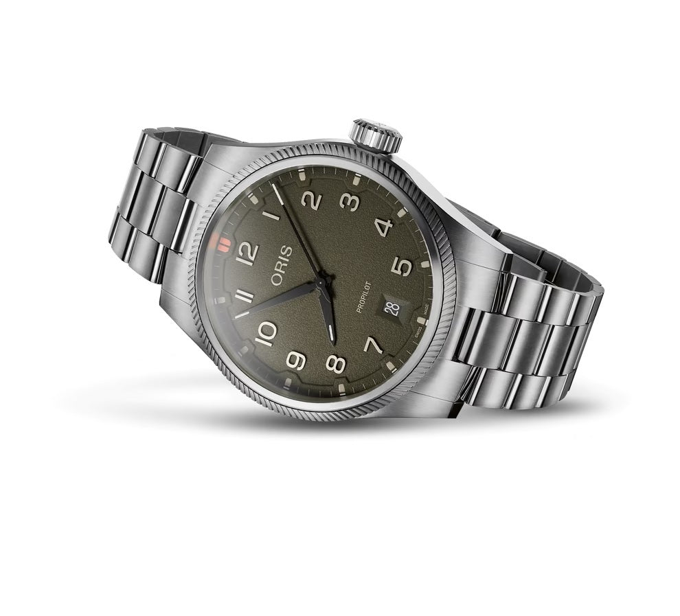 Oris ProPilot Date 41mm Moss 01 733 7805 4167-07 8 20 04LC