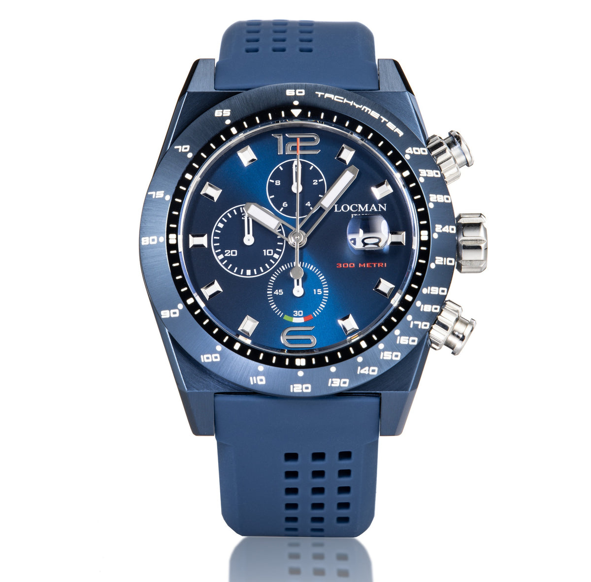 Locman Stealth 300Mt  Chrono Quarzo 0219B02A-BLBLNKS2B