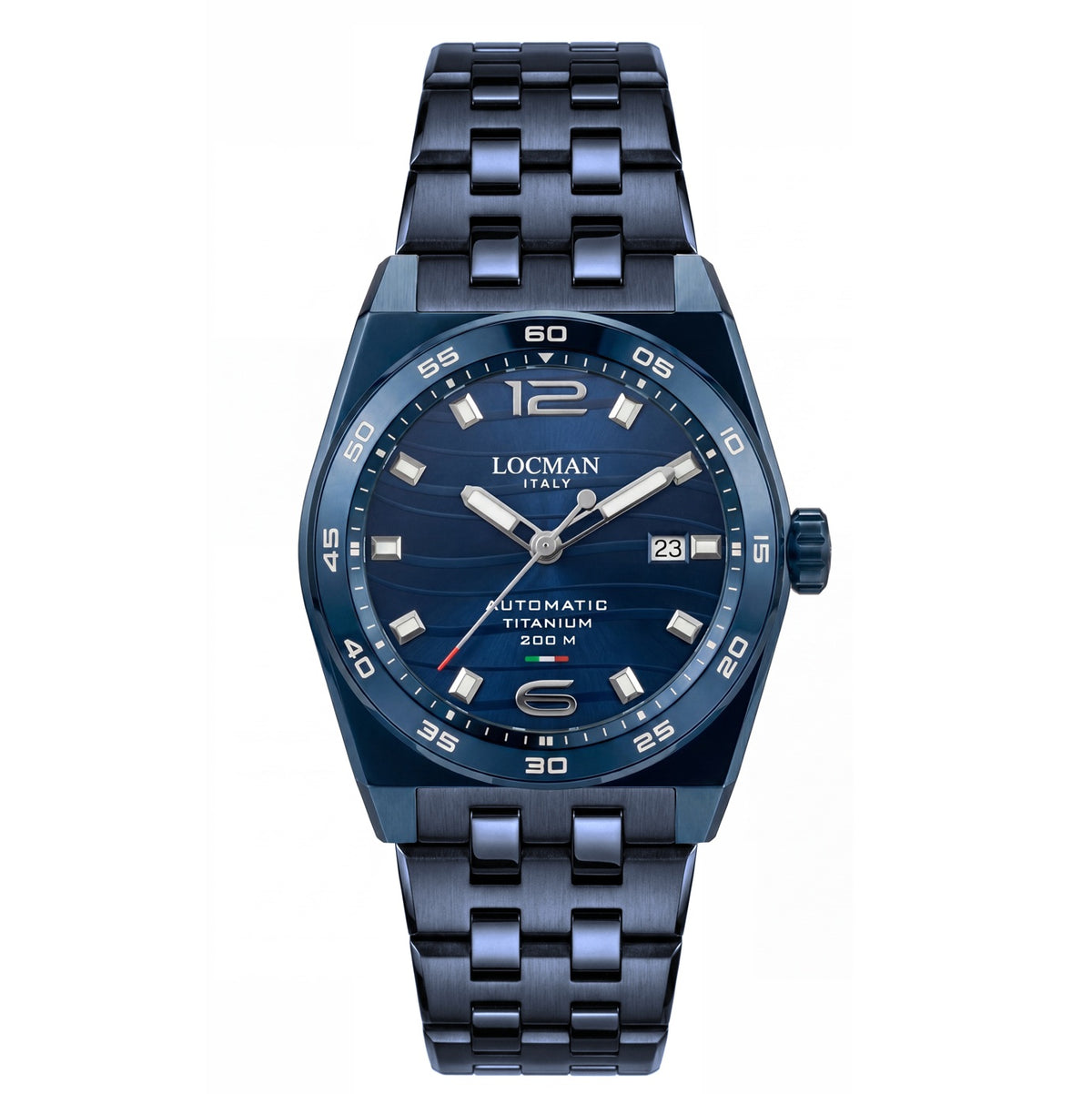 Locman Nuovo Stealth Titanio Automatico 42mm 0224B02A-BBBLNKBB