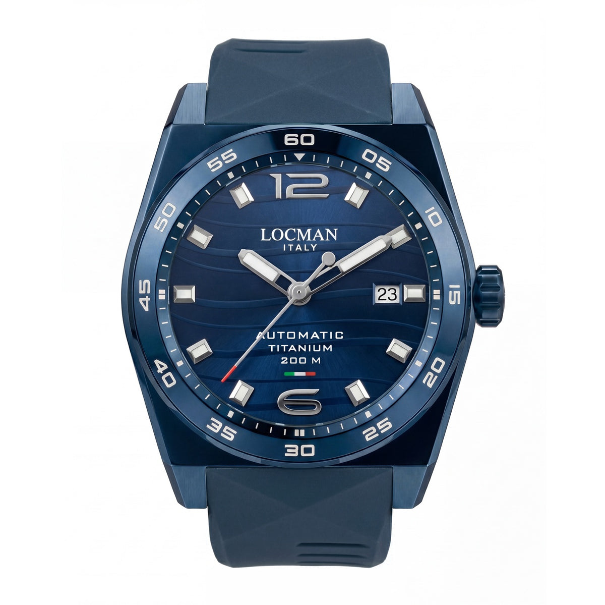 Locman Nuovo Stealth Titanio Automatico 42mm 0224B02A-BBBLNKSB