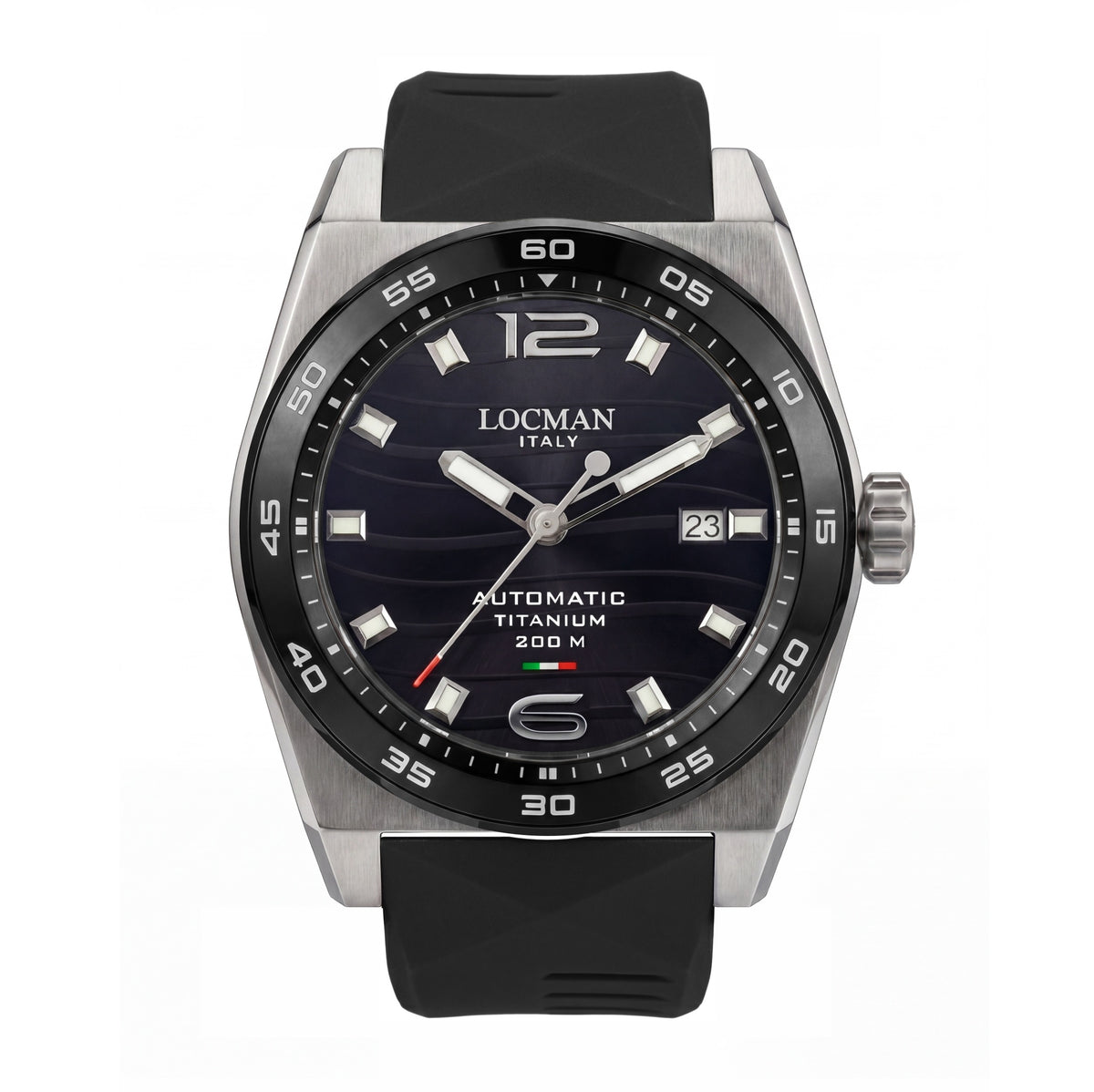 Locman Nuovo Stealth Titanio Automatico 42mm 0224T01A-0KBKNKSK